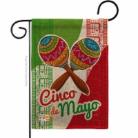 Breeze Decor BD-SW-G-115126-IP-DB-D-US18-BD 13 x 18.5 in. Maracas Cinco De Mayo Burlap Countr