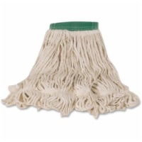 Rubbermaid RCPD25206WH 5 in. Headband Blend Wet Mop, White - Pack of 6