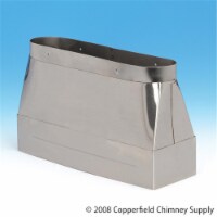 Chimney 14470 HomeSaver Insert Adaptor Transition - Large Ovalflex