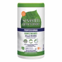 Seventh Generation SEV44753CT 8 x 7 in. Lemongrass Citrus Disinfecting Multi-Surface Wipes -
