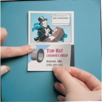SUTHERLAND PRINTING 99650 Dentist Repeat Appointment Magnets And Cards- 4 .62 in. X 3.5 in. -