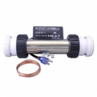 Spa Parts PH301-15UP 115V T-Style with NEMA Cord Pressure Switch Bath Heater, 1.5kW - 2 in.