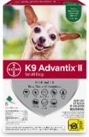 K9 Advantix II Flea & Tick for Dogs 4-10 lbs 6 doses