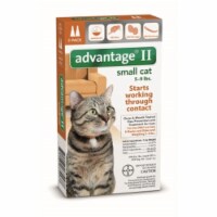 Bayer Healthcare Animal BY68243 Advantage Ii Small Cat- 2 Pack