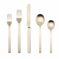 Mepra 107522005IC Place Setting Stile Ice Champagne - 5 Piece