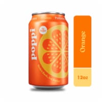Poppi Orange Prebiotic Soda Can Perspective: Main