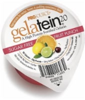 Gelatein 20 Protein Supplement  Fruit Punch Ready To Use 4 Oz. Cup, Case Of 36