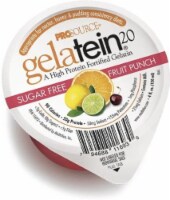 Gelatein 20 Protein Supplement  Fruit Punch Ready To Use 4 Oz. Cup, Case Of 36