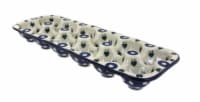 Blue Rose Polish Pottery Alyce Egg Tray - 12 Count