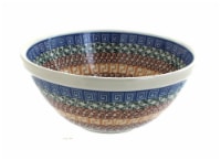 Blue Rose Polish Pottery Athena Small Serving Bowl