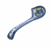 Blue Rose Polish Pottery Daisy Surprise Gravy Ladle