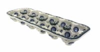Blue Rose Polish Pottery Maia Egg Tray - 12 Count