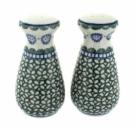 Blue Rose Polish Pottery Maia Large Salt & Pepper Shakers