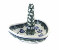 Blue Rose Polish Pottery Maia Ring Holder