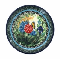 Blue Rose Polish Pottery Teresa Saucer