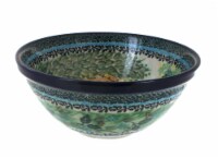 Blue Rose Polish Pottery Teresa Small Serving Bowl