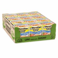 Maruchan Instant Soup Lunch Cup 2.25 Oz, Lime Shrimp Flavor Pack of 12 Perspective: Main