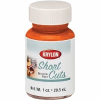 Krylon® Short Cuts Brush-On Gloss Paint - Glow Orange Perspective: Main