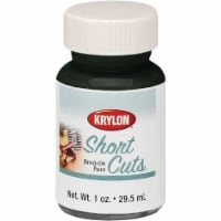 Krylon® Short Cuts® Brush-On Paint - Flat Black Perspective: Main
