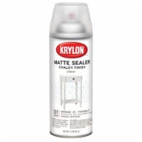 Krylon® Chalky Finish Matte Sealer Clear Spray Paint Perspective: Main