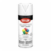 Krylon® Colormaxx Flat White Spray Paint & Primer Perspective: Main