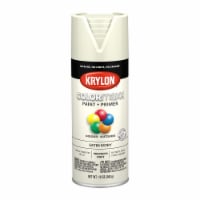 Krylon® ColorMaxx Satin Ivory Indoor/Outdoor Spray Paint and Primer Perspective: Main