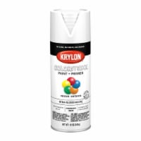 Krylon® ColorMaxx™ Indoor/Outdoor Spray Paint + Primer - Semi-Gloss White Perspective: Main