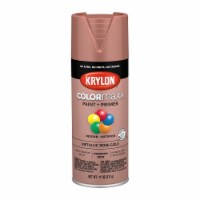 Krylon® ColorMaxx Metallic Rose Gold Indoor/Outdoor Paint and Primer Perspective: Main