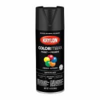 Krylon® ColorMaxx Satin Black Indoor/Outdoor Spray Paint + Primer