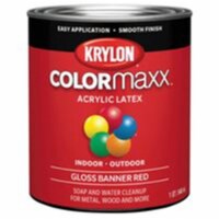 Krylon Colormaxx Gloss Banner Red Acrylic Latex Enamel
