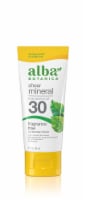 Alba Botanica® Fragrance-Free Sensitive Mineral Sunscreen SPF 30