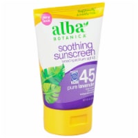 Alba Botanica® Pure Lavender Sunblock SPF 45 Perspective: Main