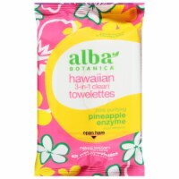 Alba Botanica® Hawaiian Pineapple Enzyme 3-In-1 Clean Towelettes