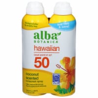 Alba Botanica® Hawaiian Coconut Sunscreen Spray SPF 50 Perspective: Main