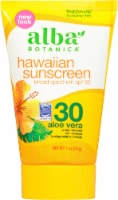 Alba Botanica Aloe Vera Hawaiian Sunscreen Lotion SPF 30 Perspective: Main