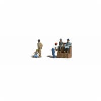 Woodland Scenics WOO1877 Ho Shoe Shiners Figure
