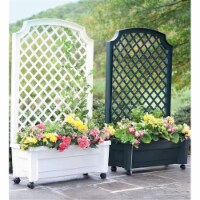 Bamboo54 5312 Trellis Screen with Planter Base