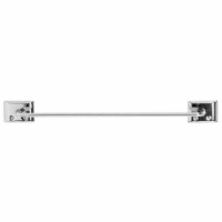 Decko Products Chrome Towel Bar - Silver