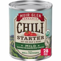 Muir Glen™ Organic Mild Seasoned Fire Roasted Diced Tomatoes with Bell Peppers Chili Starter
