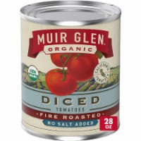 Muir Glen™ Organic No Salt Added Fire Roasted Diced Tomatoes