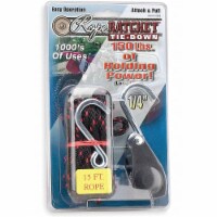 Rope Ratchet Rope Ratchet,Hook,15 ft.L,Polypropylene 10015