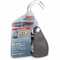 Rope Ratchet Rope Ratchet,Hook,1/4 In.W,Steel 10016