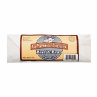 La Favorita Beef & Bean Burrito