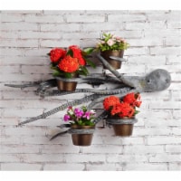 SPI Home 34406 Octopus Wall Hanging Planter Holder with Drain Holes