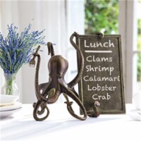 SPI Home 34626 Octopus Chef Menu Board