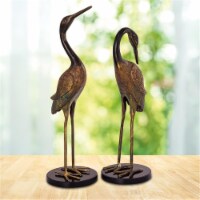 SPI Home 41048 19.50 x 5.50 x 5.50 in. Heartwarming Crane Couple