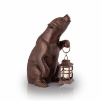 SPI Home 53034 17 x 11 x 9 in. Bear with Lantern