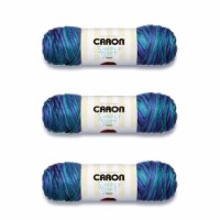 Caron Simply Soft Oceana Paints Yarn - 3 Pack of 141g/5oz - Acrylic - 4 Medium (Worsted)