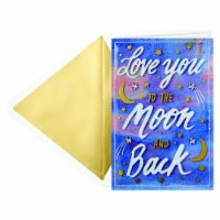 Valentine's Day Card #35: Hallmark Signature Valentine's Day Card (To the Moon and Back) Perspective: Main