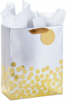 Large Gift Bag #51: Hallmark Ready to Go Gift Bag - Gold & Silver Perspective: Main